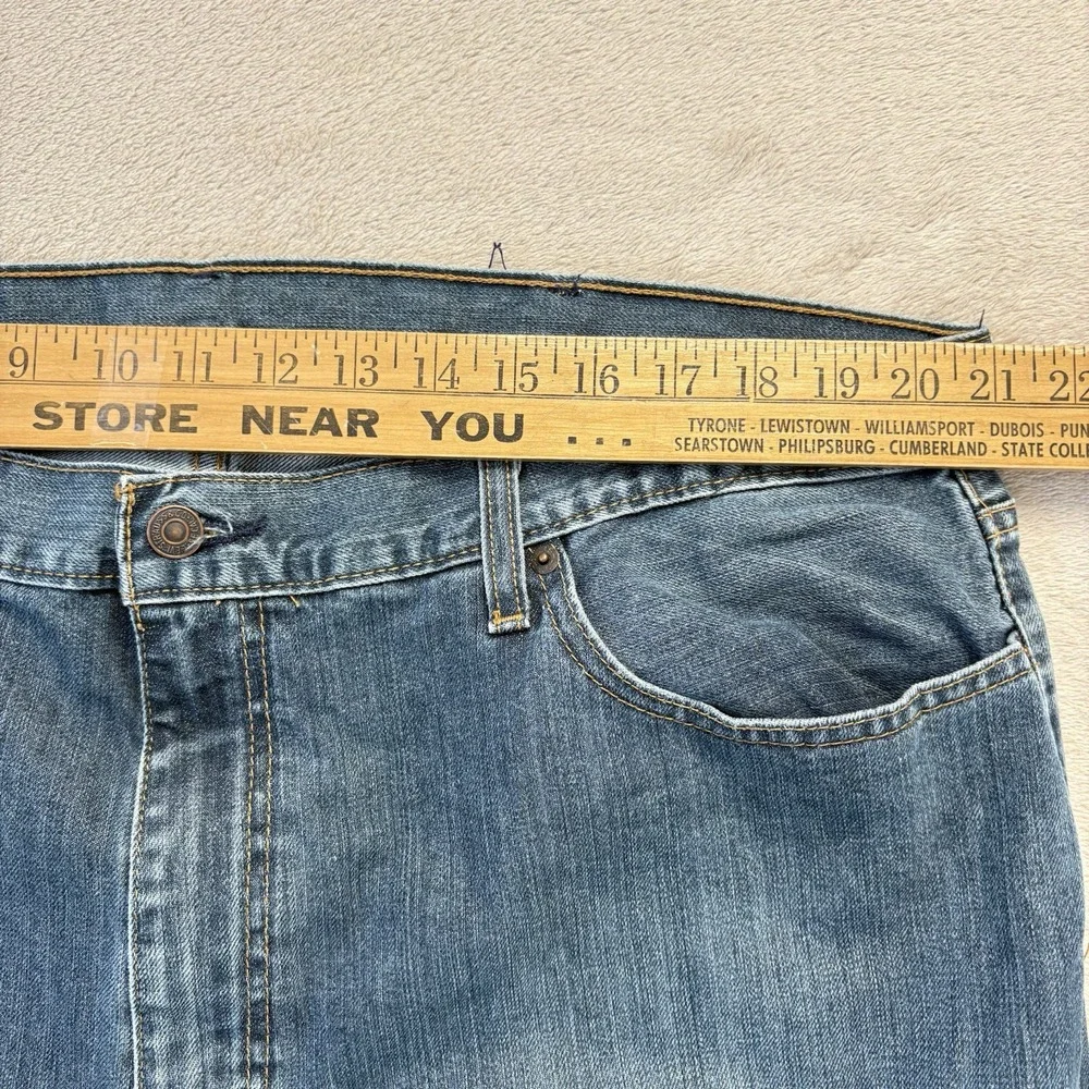 Levi's Jeans Mens 40x30 550 Relaxed Fit Jeans Medium Wash‎ Denim Classic